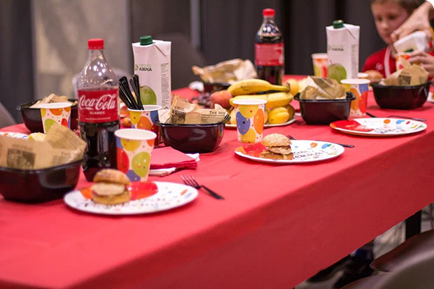 тематическое оформление в спортивном стиле